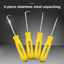 4 Pcs oil seal screwdriver gasket hook auto repair tool puller unpacking tool