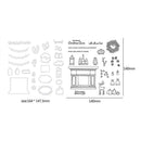 Transparent Silicone Seal+Cutting Dies Paper Cutting Mold for Scrapbooking A