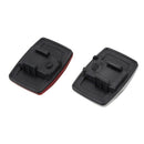 1 Pair Cycle Bicycle Bike Light Reflector Rear Front For Handlebar & Saddle