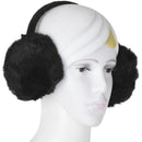 Lady Woman Headband Black Faux Fur Winter Ear Cover Earmuffs E1R9