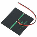 0.6W 5.5V solar panels polycrystalline silicon solar patch plastic DIY sola F7F4