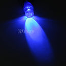 20x T10 12V Wedge 194 168 Blue LED Super Bright Plate Dashboard Side Light Bulb