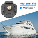 Replacement Gas Fuel Oil Tank Cap Cover for 12L 24L Marine Outboard Engine Black