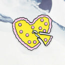 Cartoon Pizza Brooches Badge Backpack Shirt Coat Lapel Pins Gift (Style 5) A