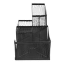 Metal Pen Holder Desk Pencils Organiser Container Stationery Office School Home