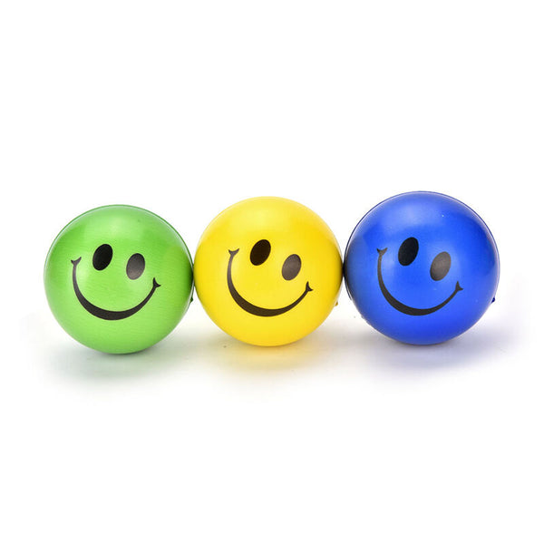 6.3 Squeeze Ball Smile Face Hand Wrist Exercise Stress Relief Venting Bal VGTEUS