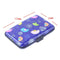 Aluminum Print Waterproof Name Card Box Holder Case(Blue Bottom/Bird)