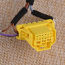 Steering Wheel Airbag Harness Wiring Cable 2 plug Fit For VW Passat Beetle Eos