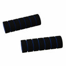1 Pair Blue Bike Racing Bicycle Motorcycle Handle Bar Foam Sponge Nonslip G R9V6