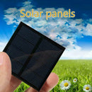 60*60mm 2V220MA Mini Solar Panel Module For Battery New Cell DIY Charger Ph P0Z2