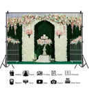 0.9x1.5m Flower Wedding Photography Backdrops Wall Background Cloth Props