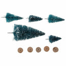 5pcs Snowflakes Mini Artificial Christmas Tree Festival Ornament Decoration