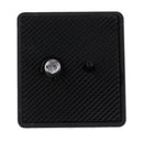 Black Quick Release Plate Connector for Weifeng Tripod 330A E147 40x42mm