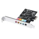2X(Pci X1 Pci-E 5.1 Audio Digital Sound Card Cmi8738 Chipset with Cd Driver