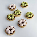 Circular Stainless Steel Porous Tart Ring Bottom Tower Pie Cake Mould Bakin L7E4