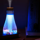 500ml Wishing Bottle Humidifier Air Purifier Essential Oil Diffuser (Pink) A