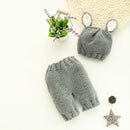 Newborn Baby Cute Crochet Knit Outfits Infant Photography Props Studio Pants Hat