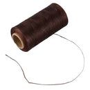 260M 150D 1MM Leather Sewing Waxed Wax Thread Hand needle Cord Craft DIY Ne Y6L4