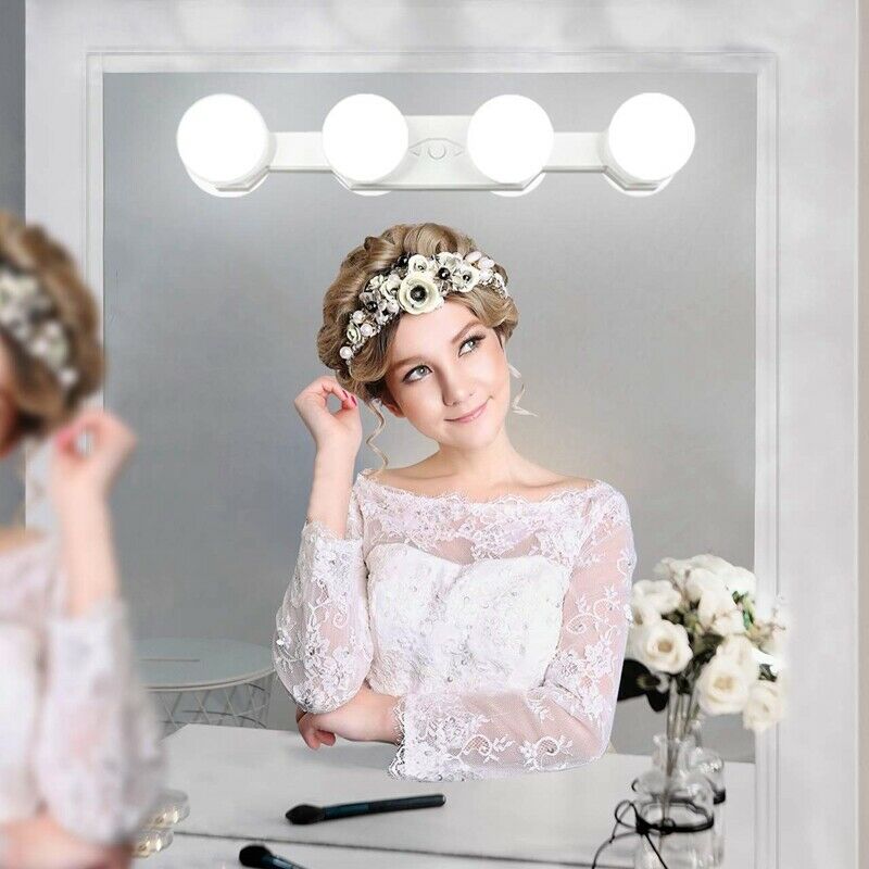 Portable Makeup Lights Cordless Rechargeable Professional LED Vanity Mirror H9I3