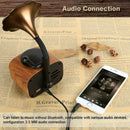 Retro Trumpet Style Bluetooth Speaker Wireless Stereo Subwoofer Music Box W