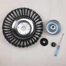 8'' STEEL GRASS TRIMMER HEAD KNOTTED WIRE WEED BRUSH CUTTER LAWN MOWER WEEDING