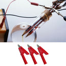 Compatible with 4mm banana plug Small Safety Jacket Alligator LCR Test Clips
