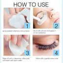 Eyelash Extension Foam Cleanser Shampoo 50ml & Brush, Lash Foaming Wash Cleaner
