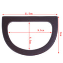 1Pcs Wooden Bag Handle Replacement for DIY Purse Making Handbag Shopping Tote BX