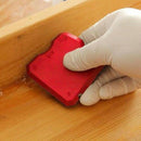 4Pcs/Set Red Caulking Tool Kit Joint Sealant Silicone Grout Remover Scraper W5T2