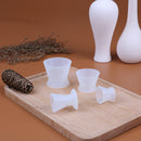 4Pcs/set Dental flexible silicone mixing cup dental silicone rubbermixingbowl M&