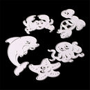 Animals Whale Octopus Metal Cutting Dies Stencils DIY Scrapbooking Stamp Album F