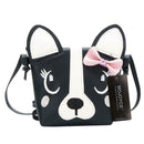 Cute Dog Children Handbag Girl Shoulder Bag Baby PU Leather Crossbody Purse