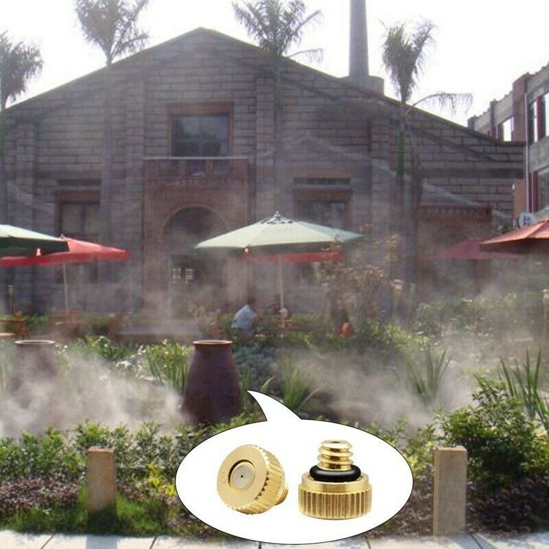 Misting Nozzles Kit Fog Nozzles For Patio Misting System Outdoor Cooling Sy