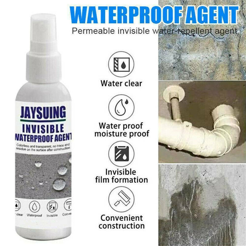 30ML Mighty Sealant Spray Invisible Waterproof Agent Ceramic Tile Floor Wall NEW