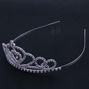 Women Crystal Crown Romatic Elegant Princess Hair Ornaments Jewelry A