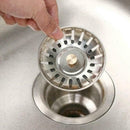 Steel Drain Cover Kitchen Water Sink Drainer Strainer Disposal Stopper Plug E2R8