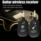 Electric Guitar Wireless Transmission System USB Charging Pickup Receiver  A