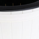 Plastic Flower   Nursery Pot/ Planter / Flower Pot with Pallet White