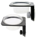 2 Pcs Durable Reptiles Lizard Suction Cup Feeder Food Water Bowl Breeding
