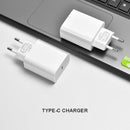 18W Type-C Wall Charger Head Power Adapter EU Plug PD Fast Charging