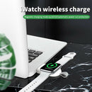Portable Wireless Charger for IWatch 5 4 6 SE Charging Dock Station USB Char Hn