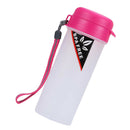 Purple Sports Water with Handle Drinking Bottle for Running Camping Bicycle