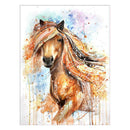 Horse 5D Round Diamond Painting Embroidery DIY Needlework Cross Stitch Set