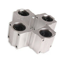 4 Pcs SC20UU 20mm Aluminum Linear Motion Ball Bearing Slide Bushing for CNC