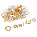 100g Alloy Gear Pendants Charms for DIY Necklace Bracelet Earrings Jewelry