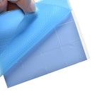 100mmx100mmx1mm Blue Heatsink Cool Thermal Conductive Silicone Pad Cooler Mat HK