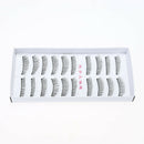 False Eyelashes Realistic Natural Long Nude Look for Three Trees 10 Pairs