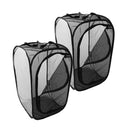 2 Pcs Foldable Insect and Butterfly Habitat House Terrarium Breeding Cage