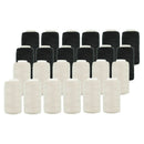 24pcs 350m Polyester Sewing Thread Set  For Bag Craft Hand Sewing Accs