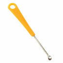 20 Pcs Red Green Yellow Plastic Grip Metal Earpick Ear Curette